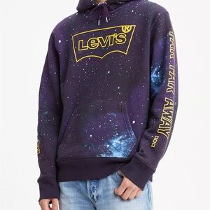 NWOT Levi's x Star Wars Men's In A Galaxy Far, Far Away Hoodie.